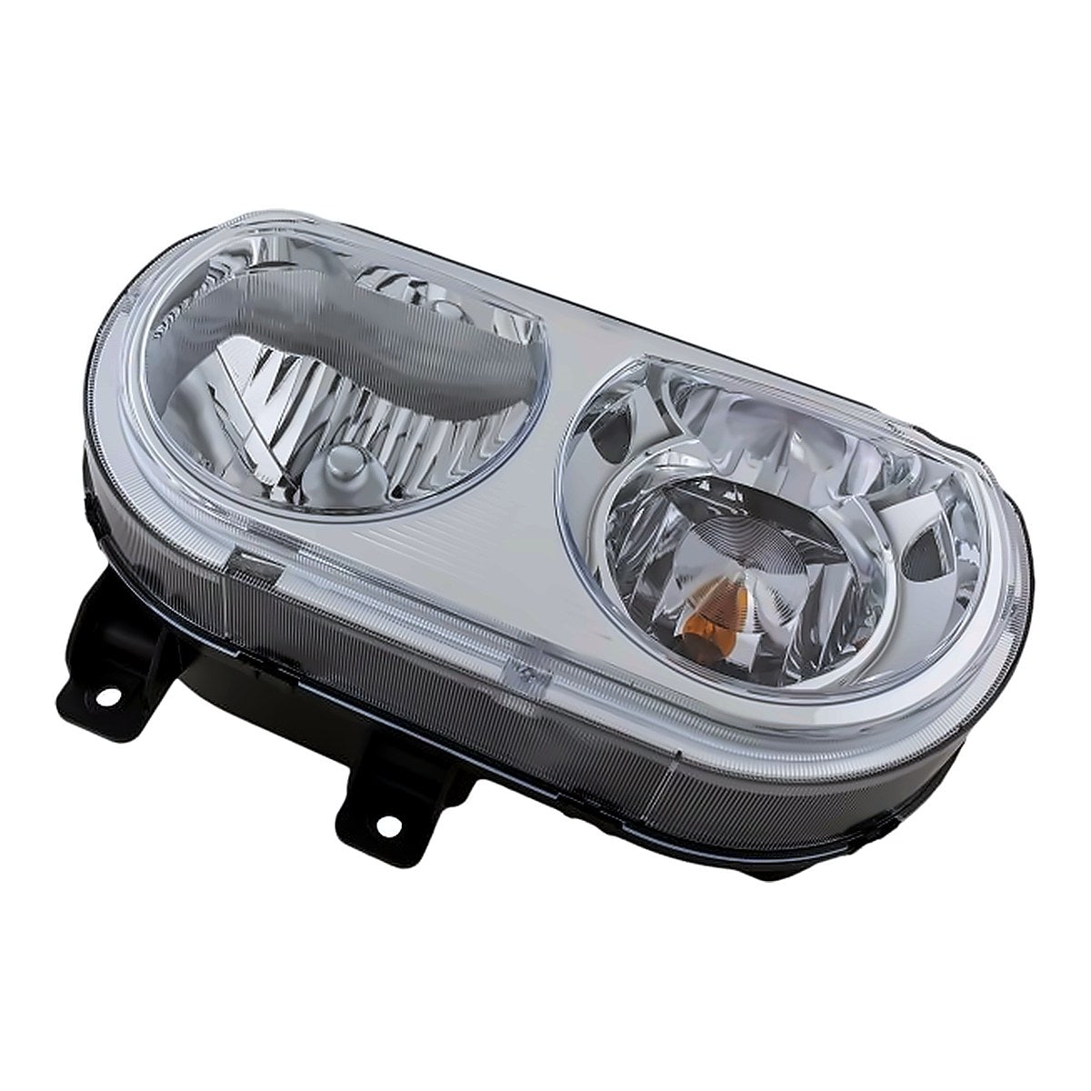 2008-2014 Dodge Challenger Headlight Passenger Side Halogen – Angle View (CH2519137)