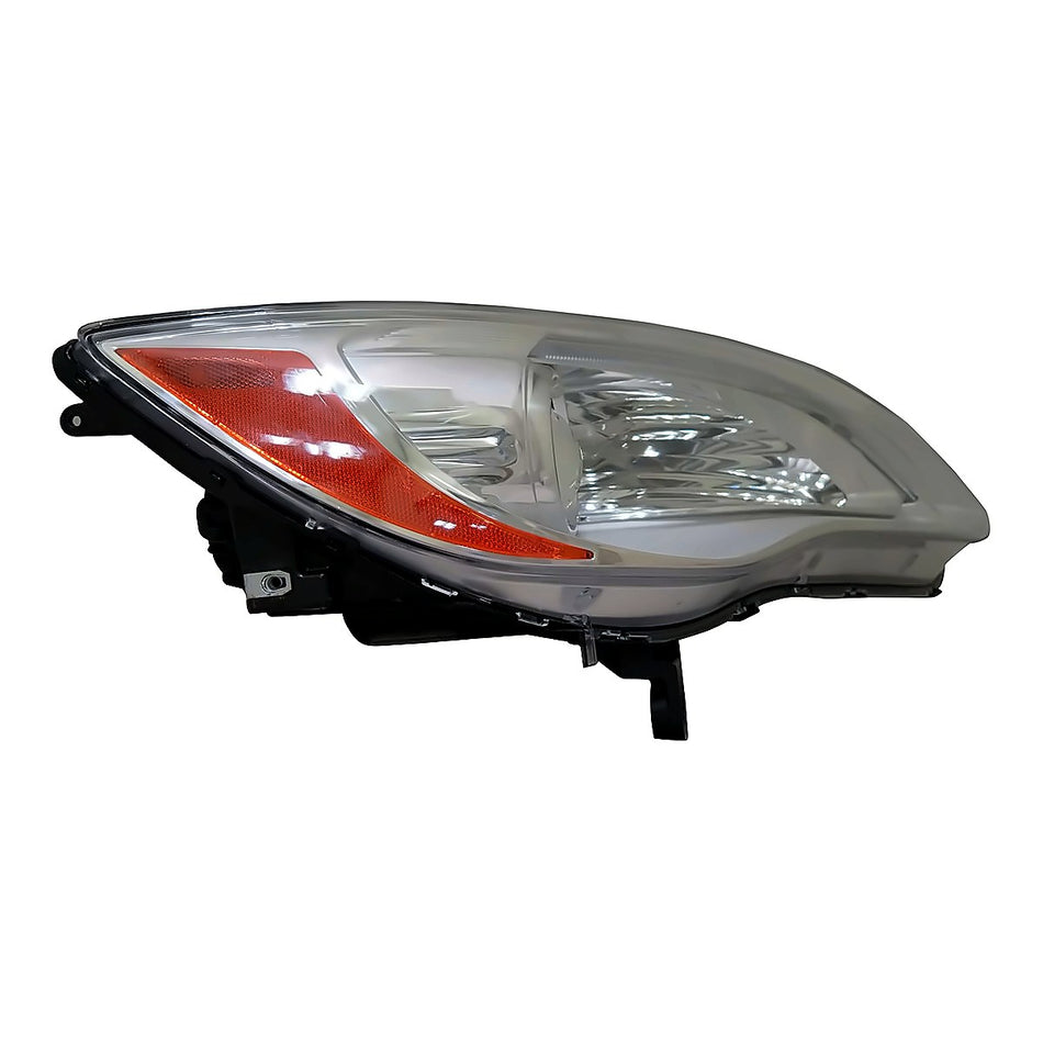 2011-2014 Chrysler 200_Convertible Headlight Passenger Side Halogen Chrome Bezel Exclude S Model – Side View (CH2519140)
