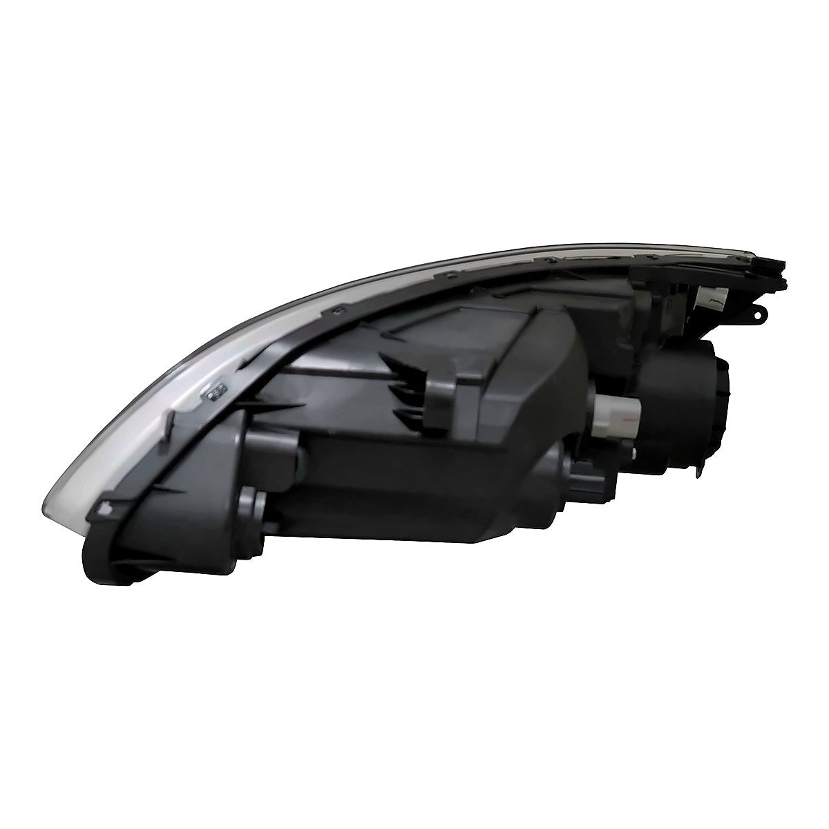 2011-2014 Chrysler 200_Convertible Headlight Passenger Side Halogen Chrome Bezel Exclude S Model – Close-Up View (CH2519140)