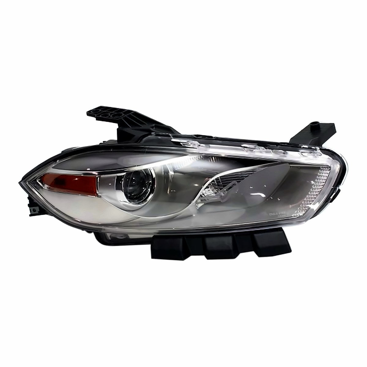 2013-2016 Dodge Dart Headlight Passenger Side Xenon With ChromeTrim – Front View (CH2519144)