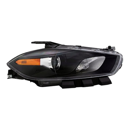 2013-2016 Dodge Dart Headlight Passenger Side Xenon With Black Trim – Front View (CH2519145)