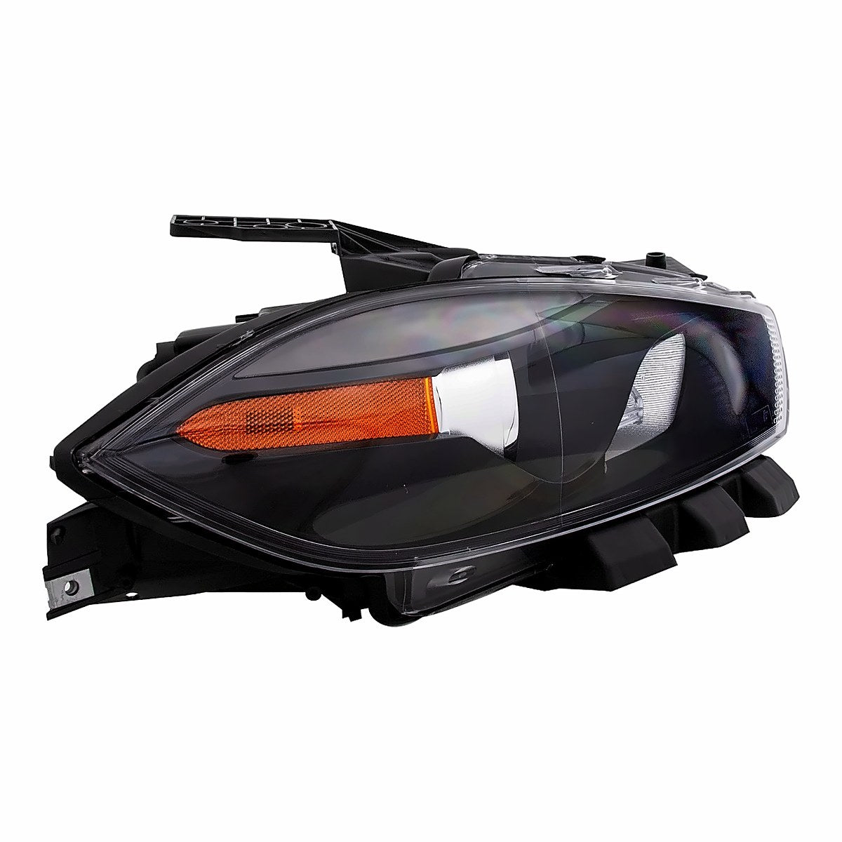 2013-2016 Dodge Dart Headlight Passenger Side Xenon With Black Trim – Detail View (CH2519145)