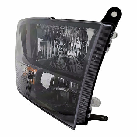 2015-2018 Ram 1500 Headlight Passenger Side Halogen Std Type With Black Bezel – Angle View (CH2519149)