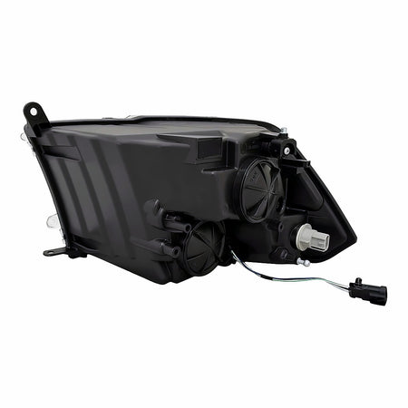 2015-2018 Ram 1500 Headlight Passenger Side Halogen Std Type With Black Bezel – Back View (CH2519149)
