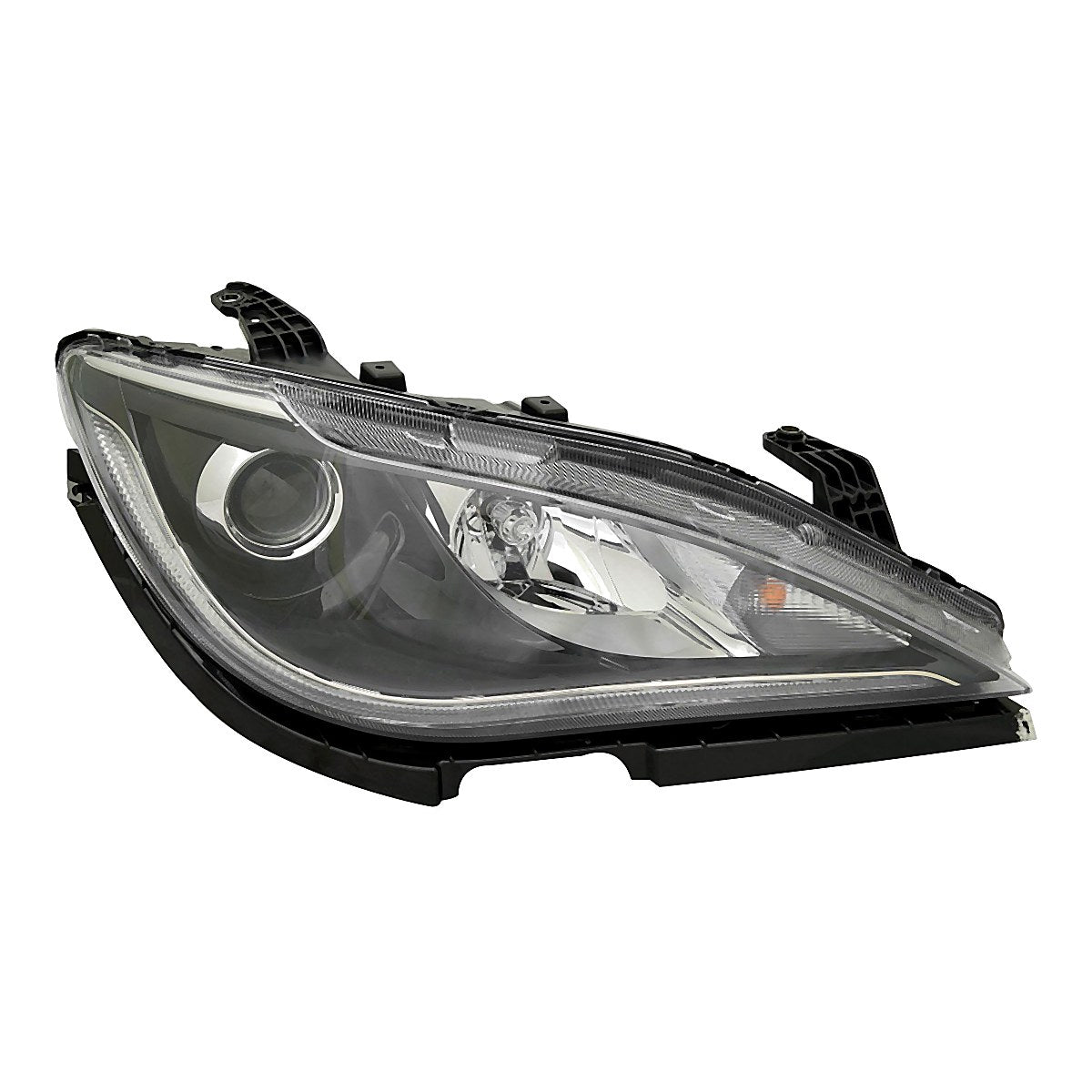 2017-2020 Chrysler Pacifica Headlight Passenger Side Halogen Code Lme Chrome Bezel With Quad Lamps – CH2519153