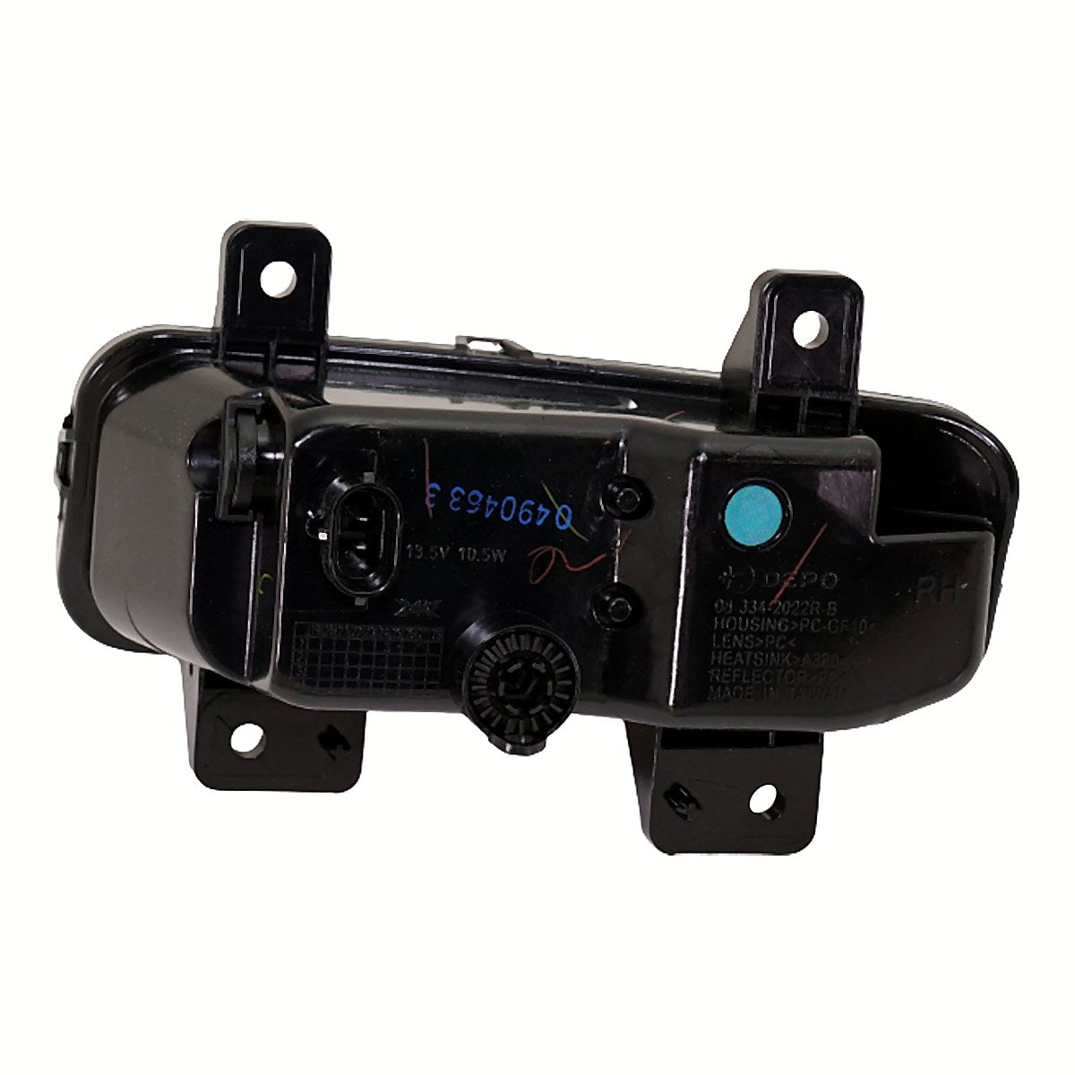 2021-2023 Chrysler Pacifica Hybrid Fog Light Front Passenger Side - back view, Part CH2593158