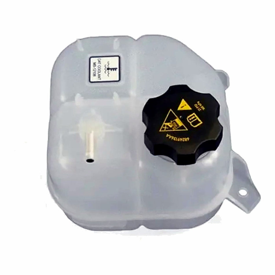 2014-2018 Jeep Cherokee Coolant Overflow Bottle - side angle, Part CH3014160