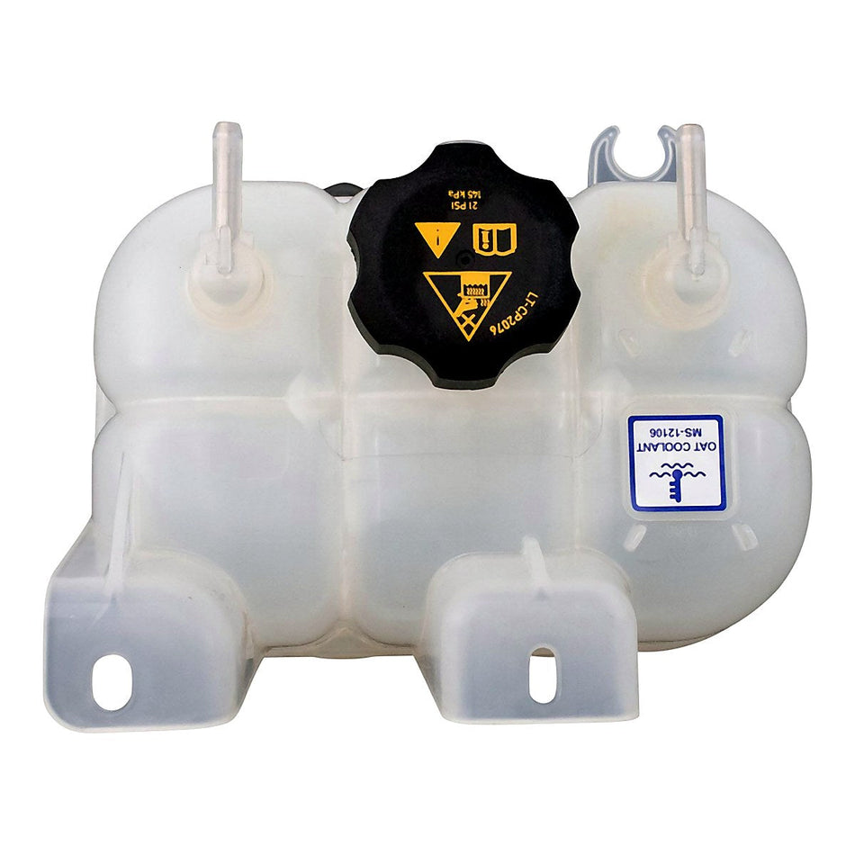 2020 Chrysler Voyager Coolant Overflow Bottle - side angle, Part CH3014169