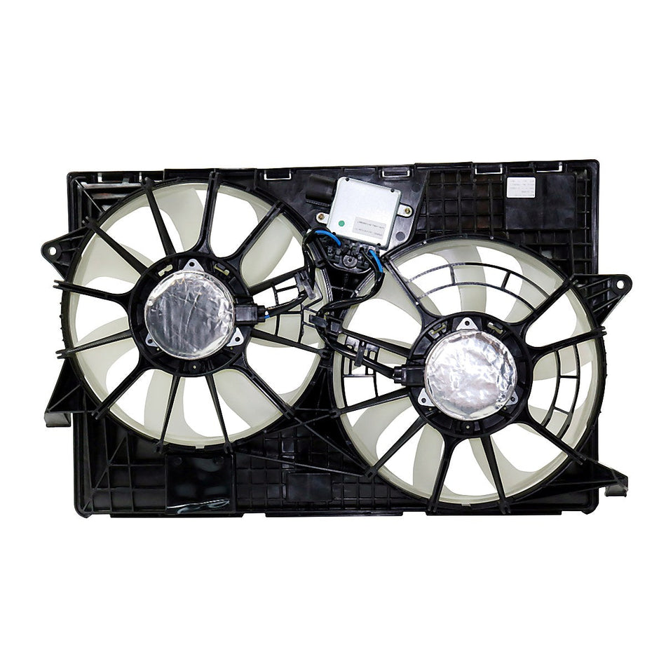 2014-2018 Jeep Cherokee Cooling Fan Assy 2.4L Dual Fan Assy_CH3115177-2