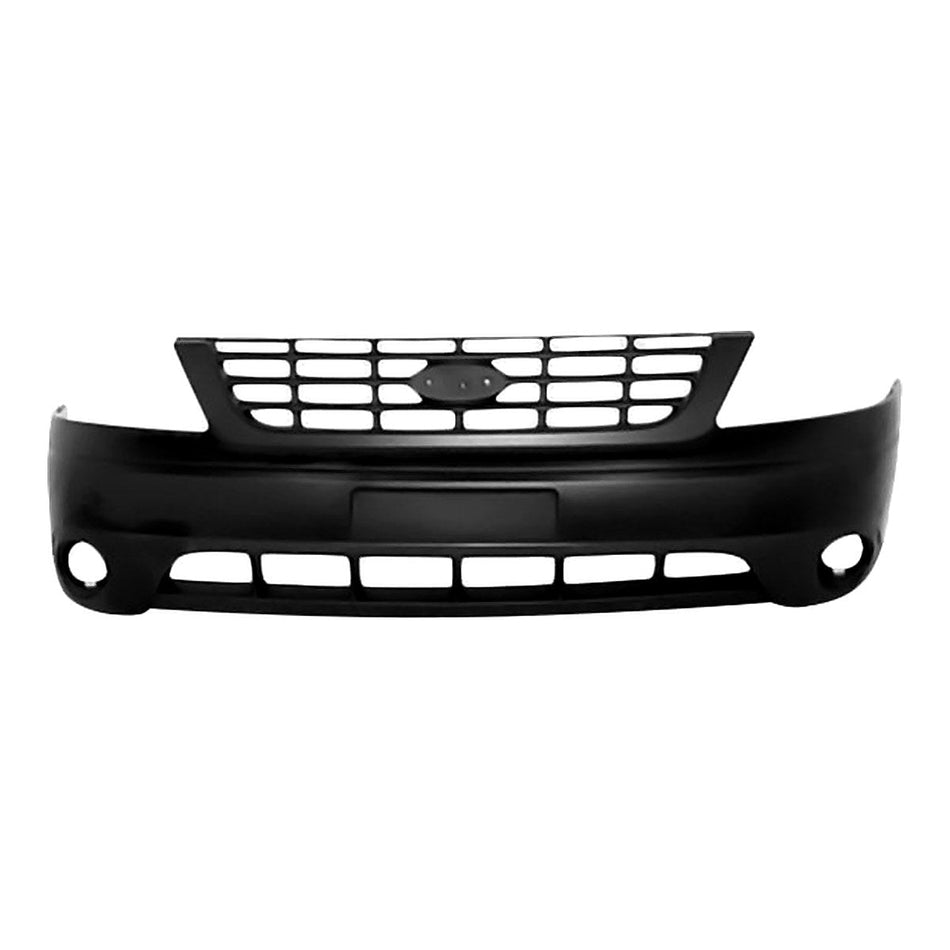 2004-2007 Ford Freestar Bumper Upper Front Primed Lower Textured Se Sport_FO1000555