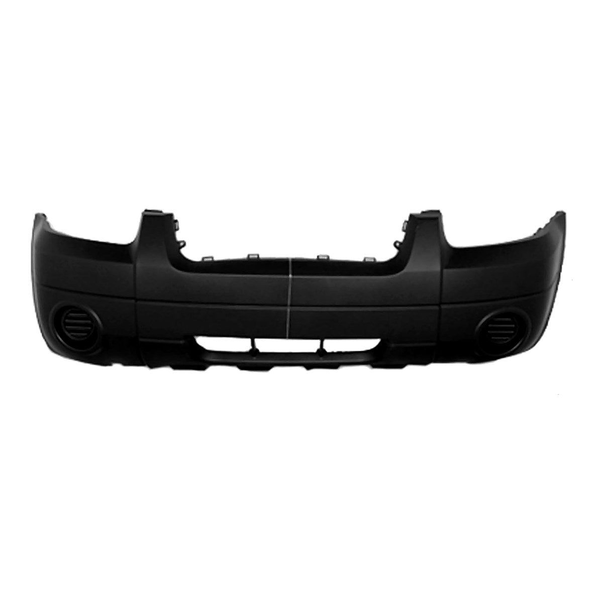2005-2007 Ford Escape Bumper Front Textured Xls Without Fog Without Flare Without Skid Plate_FO1000568