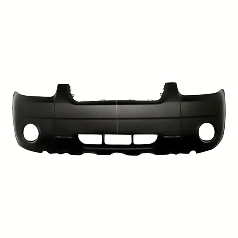 2005-2007 Ford Escape Bumper Front Matte-Black With Fog/Flare/Skid Plate Xlt Sport Models_FO1000570