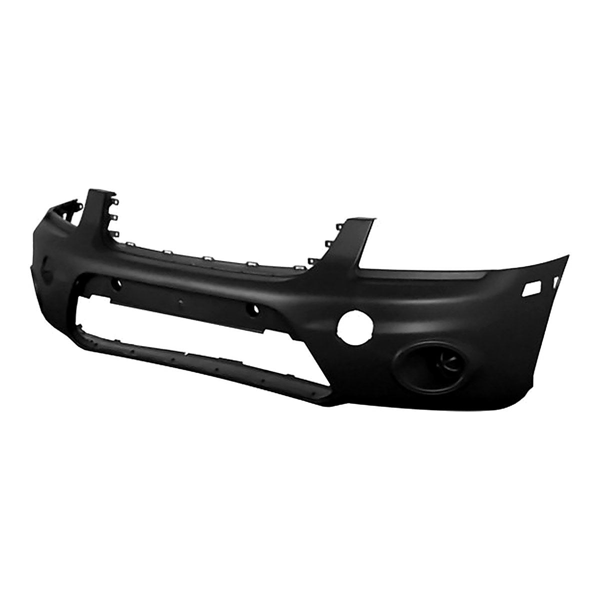 2010-2013 Ford Transit_Connect Bumper Front Textured Gray With Signal Lamp – FO1000661