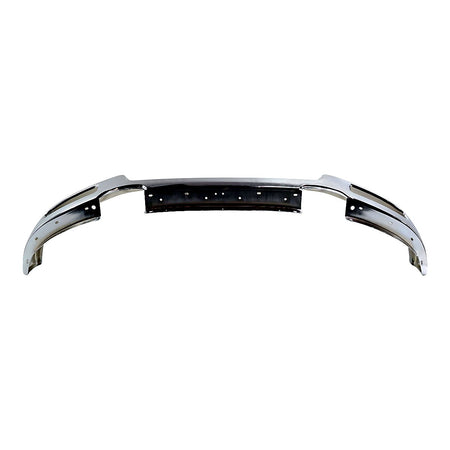 2004-2006 Ford F150 Bumper Front Steel Chrome With Square Fog Light Hole_FO1002390-3