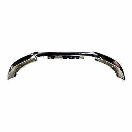 2004-2006 Ford F150 Bumper Front Steel Chrome With Square Fog Light Hole_FO1002390-4