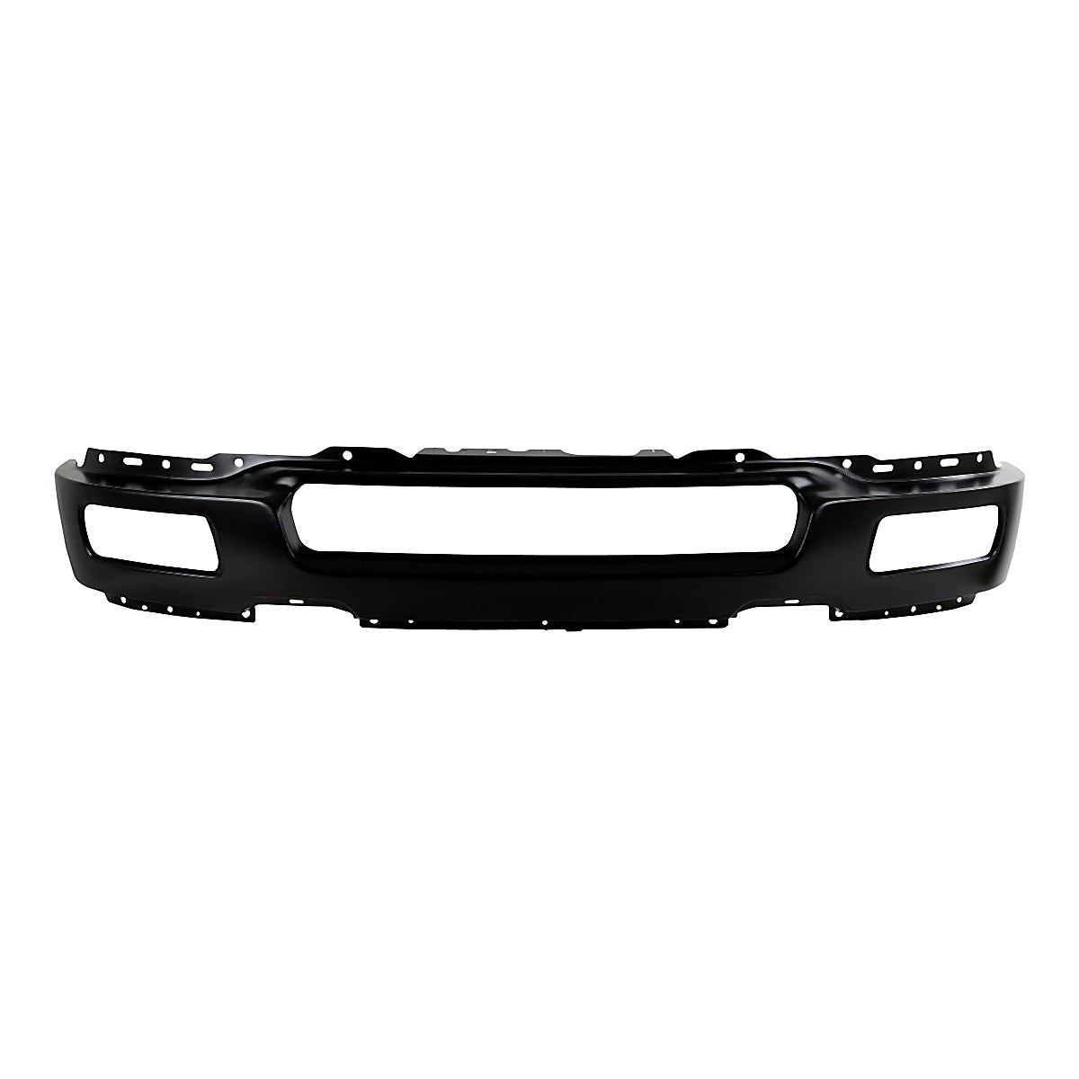 2004-2006 Ford F150 Bumper Front Steel Primed With Square Fog Light Hole_FO1002391