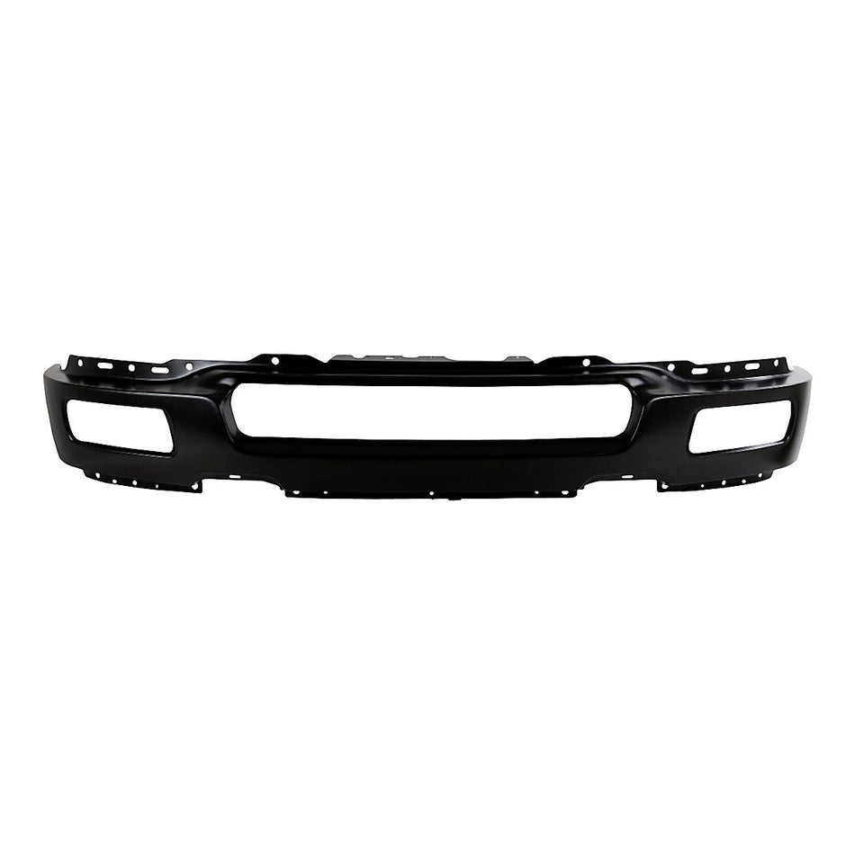 2004-2006 Ford F150 Bumper Front Steel Primed With Square Fog Light Hole_FO1002391