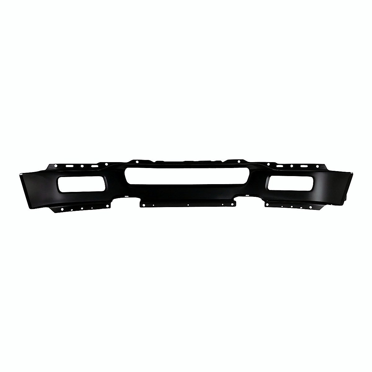 2004-2006 Ford F150 Bumper Front Steel Primed With Square Fog Light Hole_FO1002391-4
