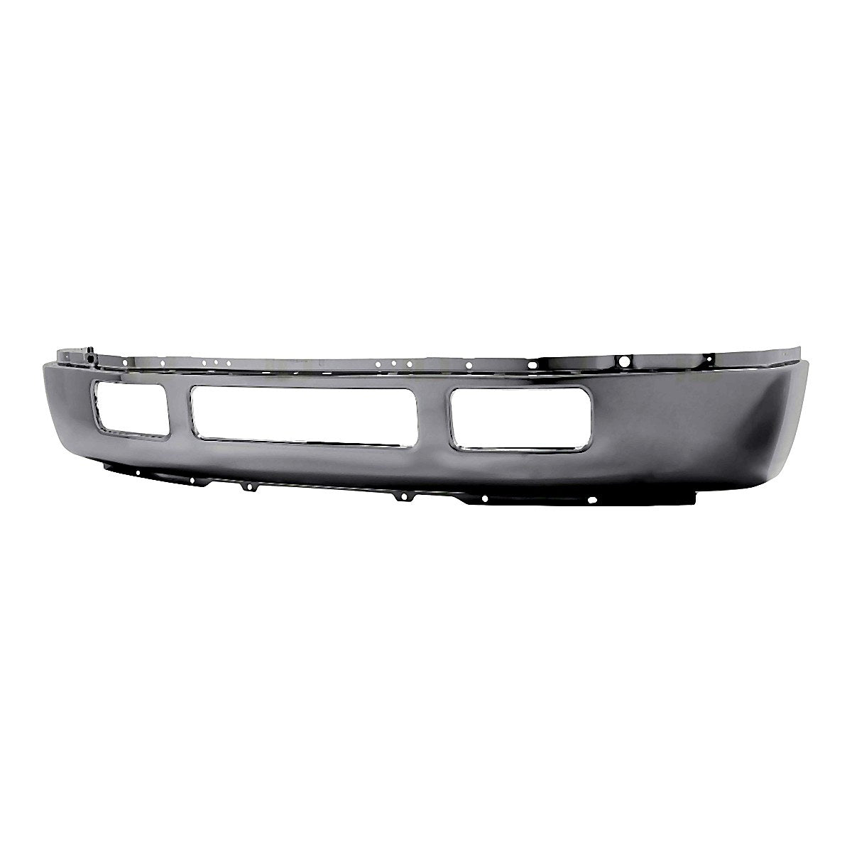 2005-2007 Ford F250 Bumper Face Bar Front Chrome Without Flare Hole_FO1002392-3