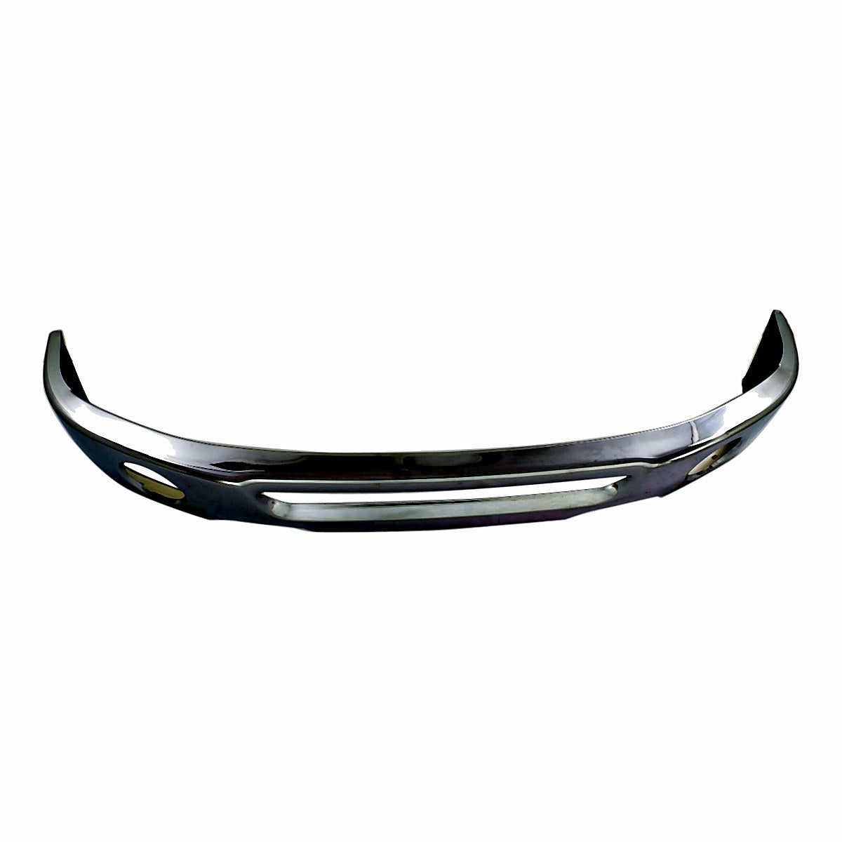 2006-2008 Ford F150 Bumper Face Bar Front Chrome With Round Fog_FO1002399-3
