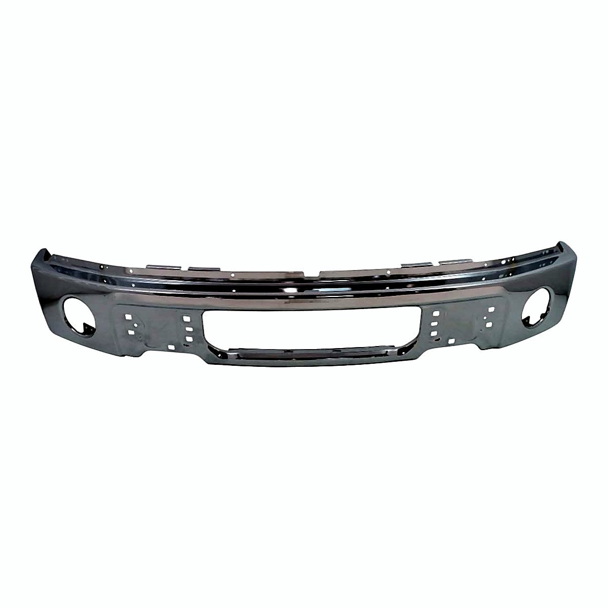 2009-2014 Ford F150 Bumper Face Bar Front Chrome With Fog Light Hole – FO1002411