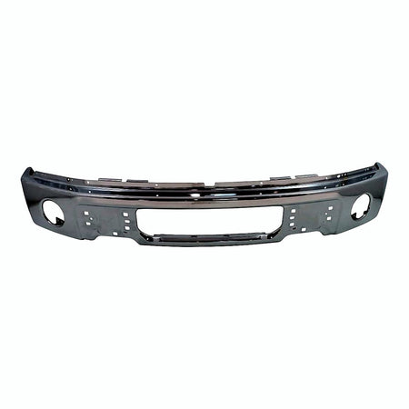 2009-2014 Ford F150 Bumper Face Bar Front Chrome With Fog Light Hole – FO1002411
