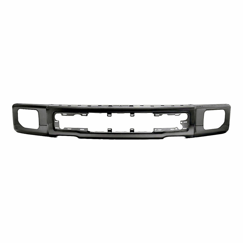 2015-2017 Ford F150 Bumper Face Bar Front Chrome With Fog Light Holes Without End Caps_FO1002422