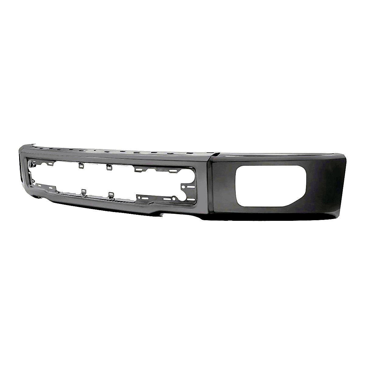 2015-2017 Ford F150 Bumper Face Bar Front Chrome With Fog Light Holes Without End Caps_FO1002422-3