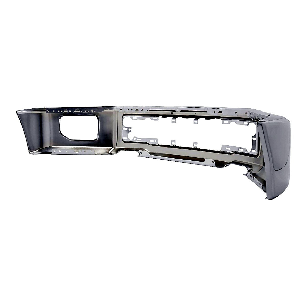 2015-2017 Ford F150 Bumper Face Bar Front Chrome With Fog Light Holes Without End Caps_FO1002422-4