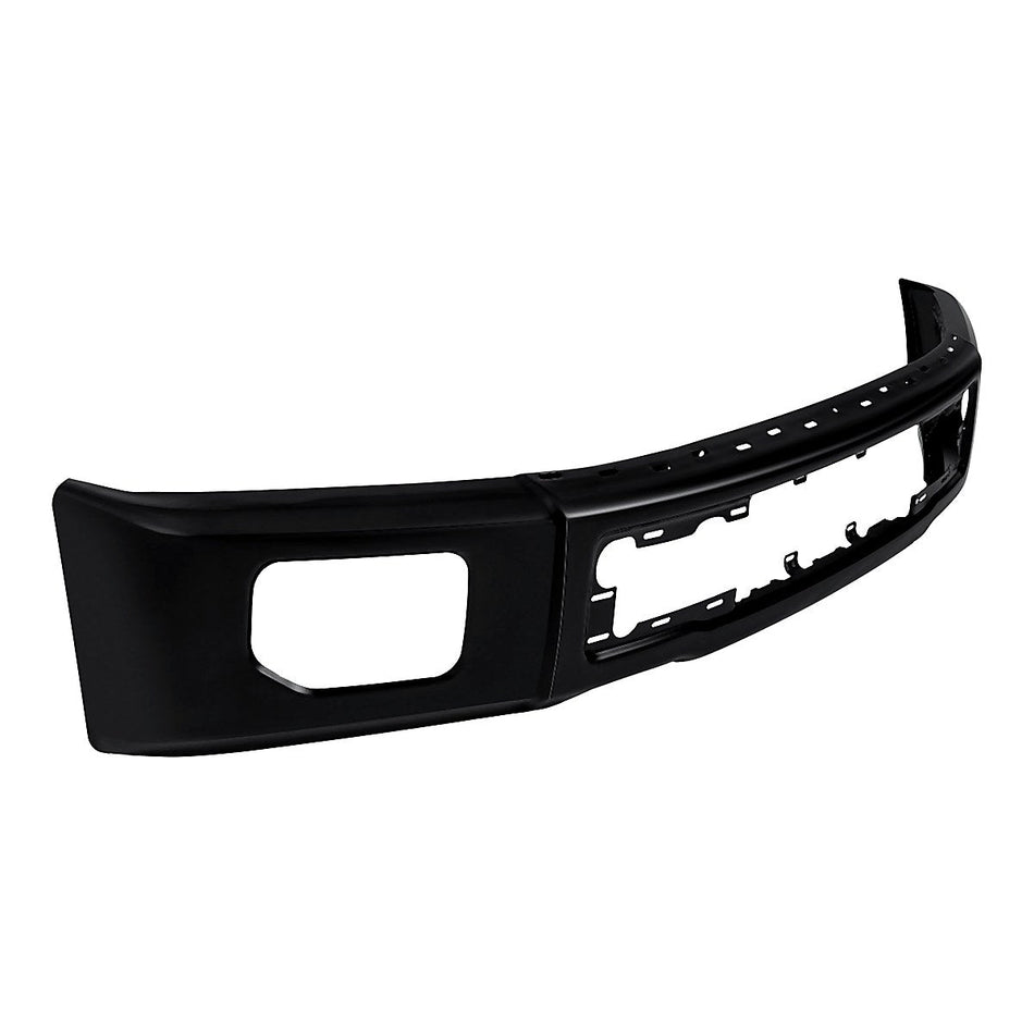 2015-2017 Ford F150 Bumper Face Bar Front Primed With Fog Light Holes Without End Caps_FO1002424-2