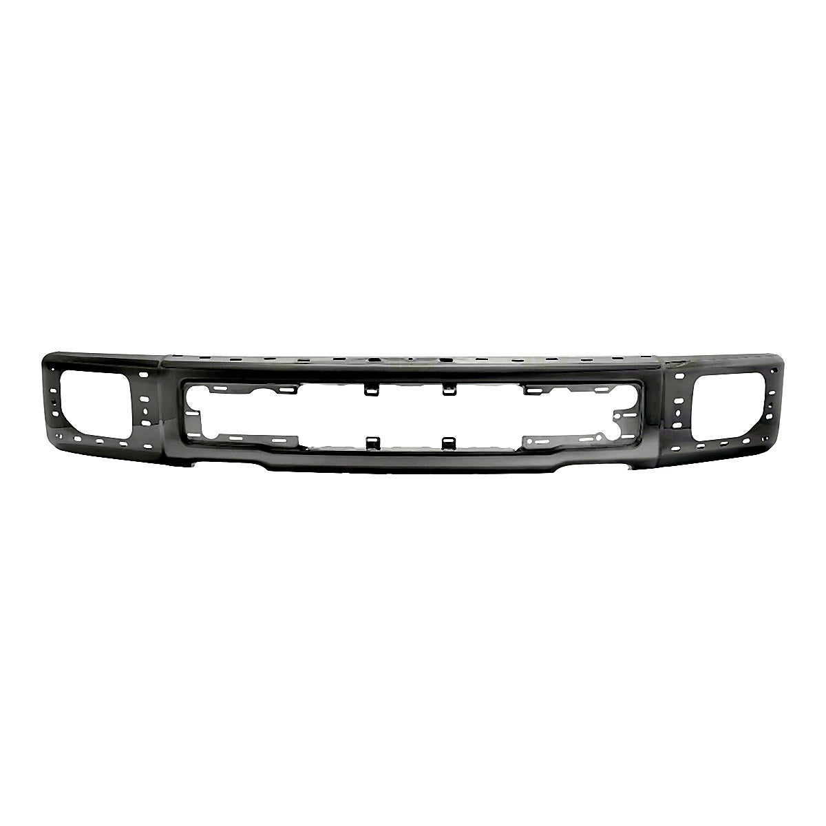 2015-2017 Ford F150 Bumper Face Bar Front Chrome With Fog Light Holes/End Caps_FO1002425