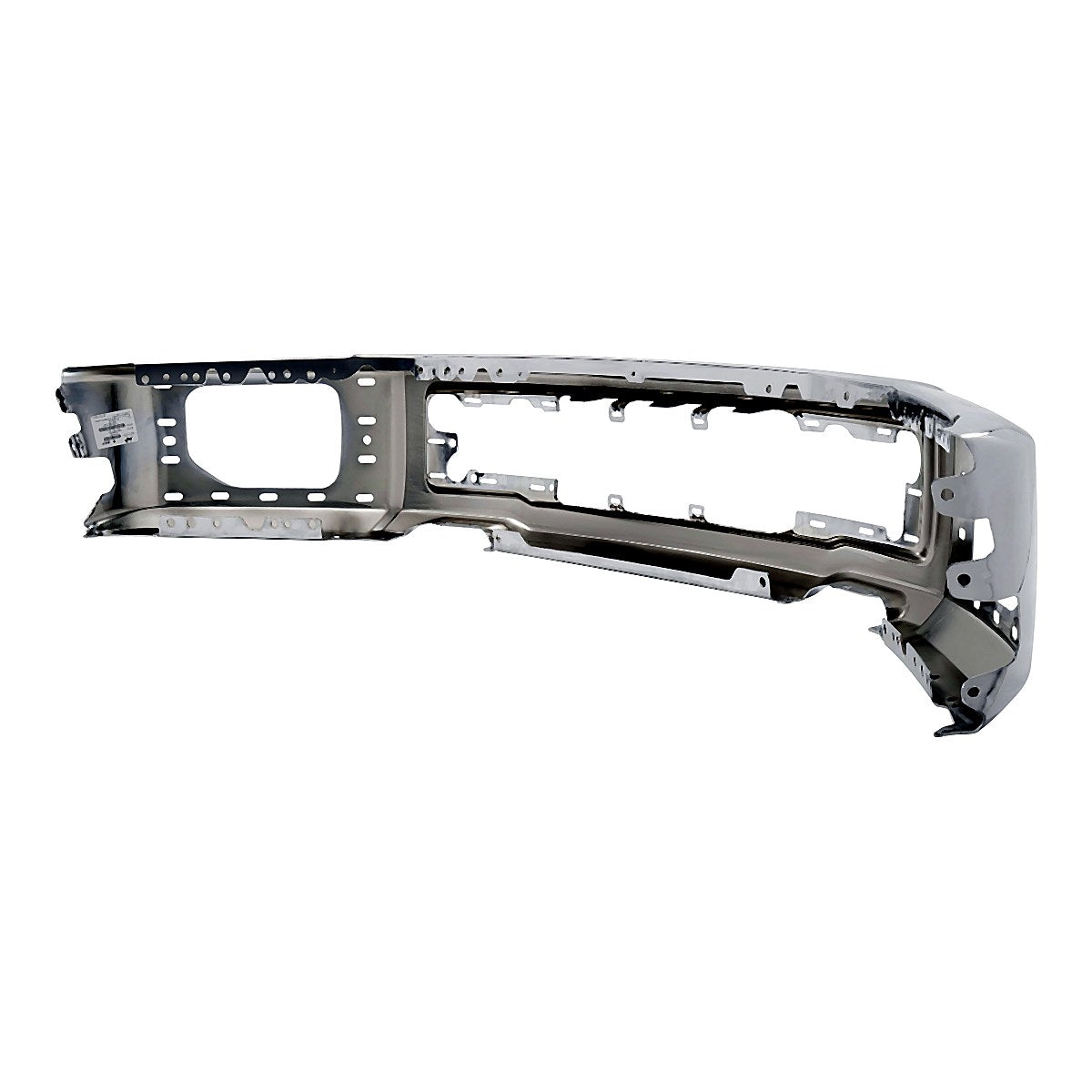 2015-2017 Ford F150 Bumper Face Bar Front Chrome With Fog Light Holes/End Caps_FO1002425-5