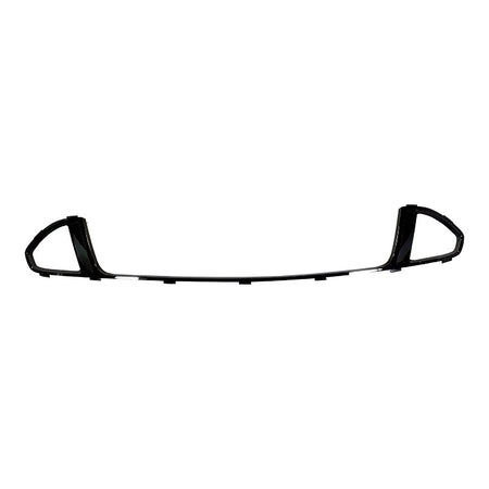 2011-2012 Ford Fusion Grille Lower Moulding Dark Smoked Chrome For Sport Model – Front View (FO1036136)