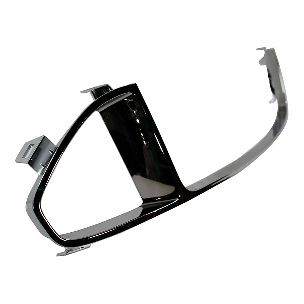 2011-2012 Ford Fusion Grille Lower Moulding Dark Smoked Chrome For Sport Model – Side View (FO1036136)