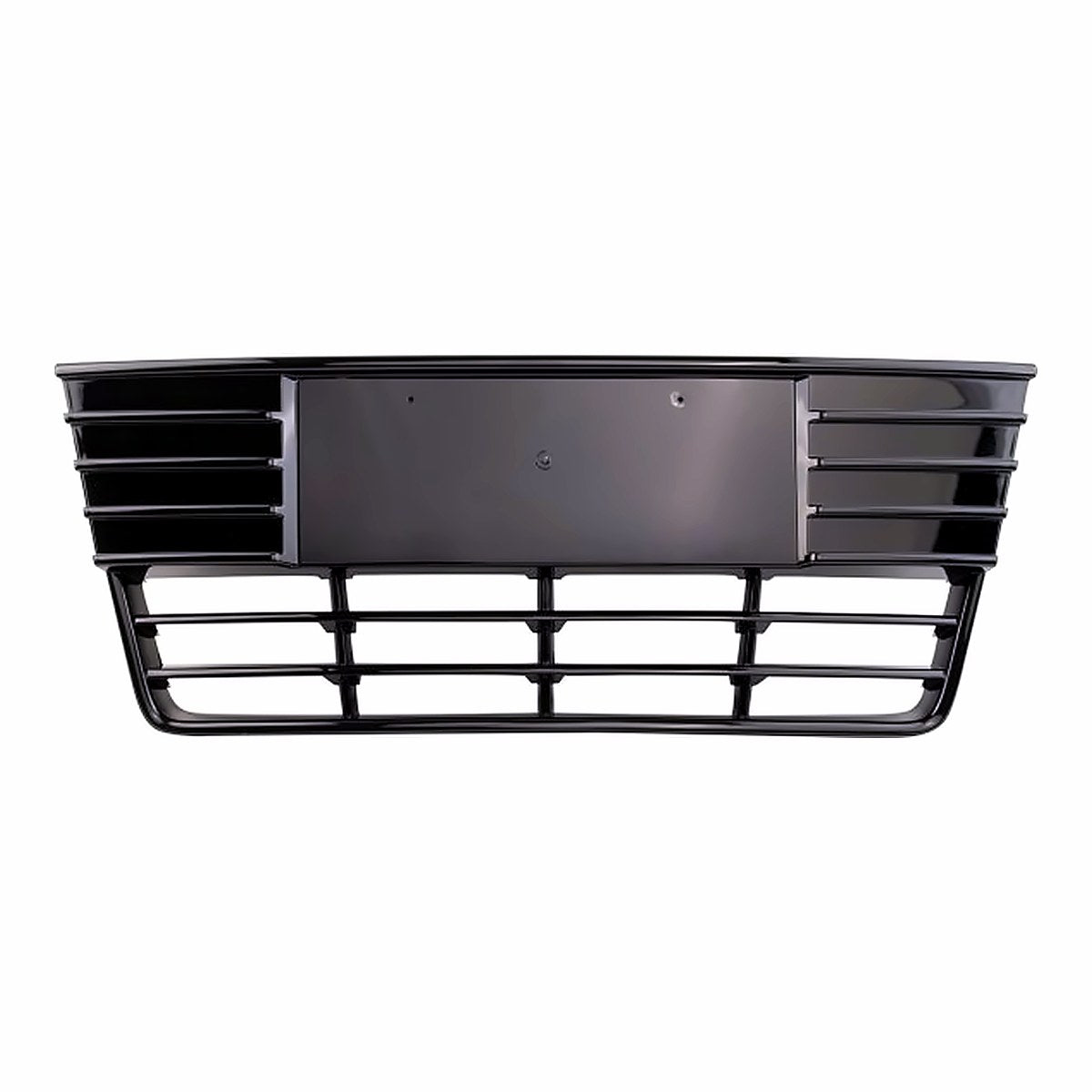 2012-2014 Ford Focus Grille Lower Primed Without Sensors Sel-Titanium – Front View (FO1036139)