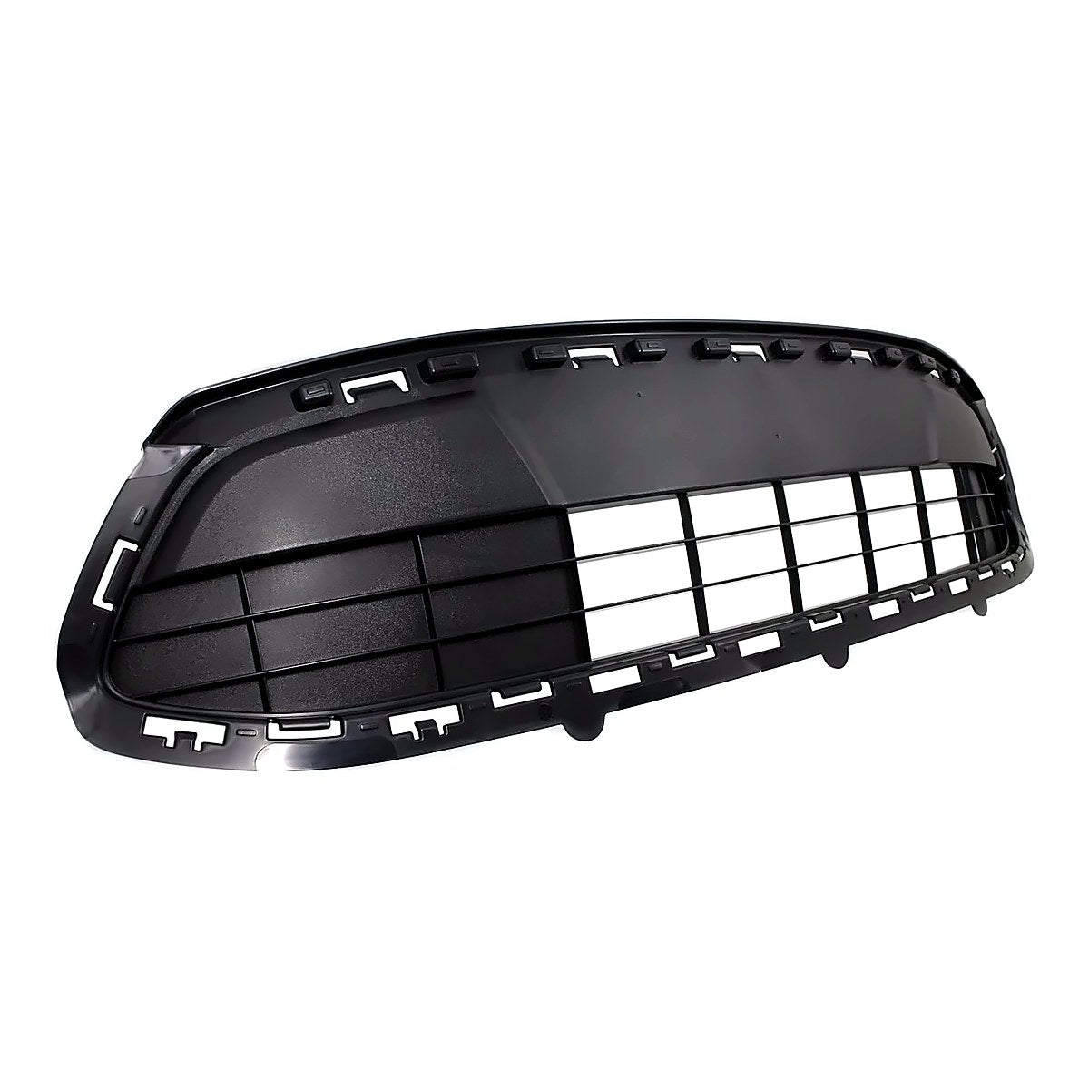 2011-2013 Ford Fiesta_Hatchback Grille Lower Center Gray Se Model – Side View (FO1036140)