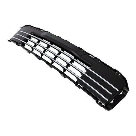 2013-2019 Ford Flex Grille Lower With Active Park Bars With Satin Nickel Trim Se/Sel Model – Side View (FO1036151)
