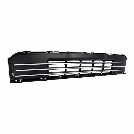 2013-2019 Ford Flex Grille Lower With Active Park Bars With Satin Nickel Trim Se/Sel Model – Side View (FO1036151)