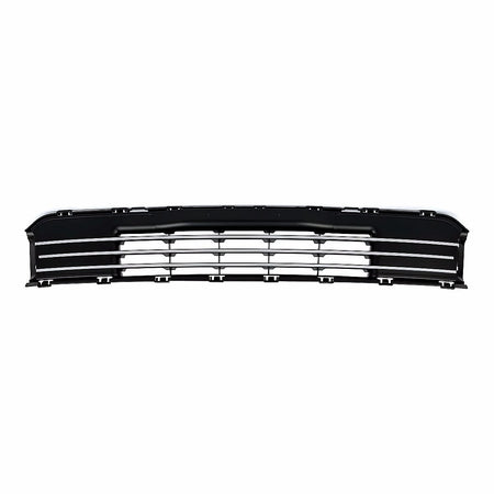 2013-2019 Ford Flex Grille Lower With Active Park Bars With Satin Nickel Trim Se/Sel Model – Back View (FO1036151)