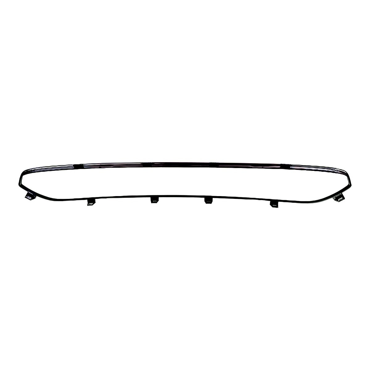2010-2012 Ford Fusion Grille Lower Moulding Surearound Chrome Exclude 11-12 Sport Model – Back View (FO1037101)