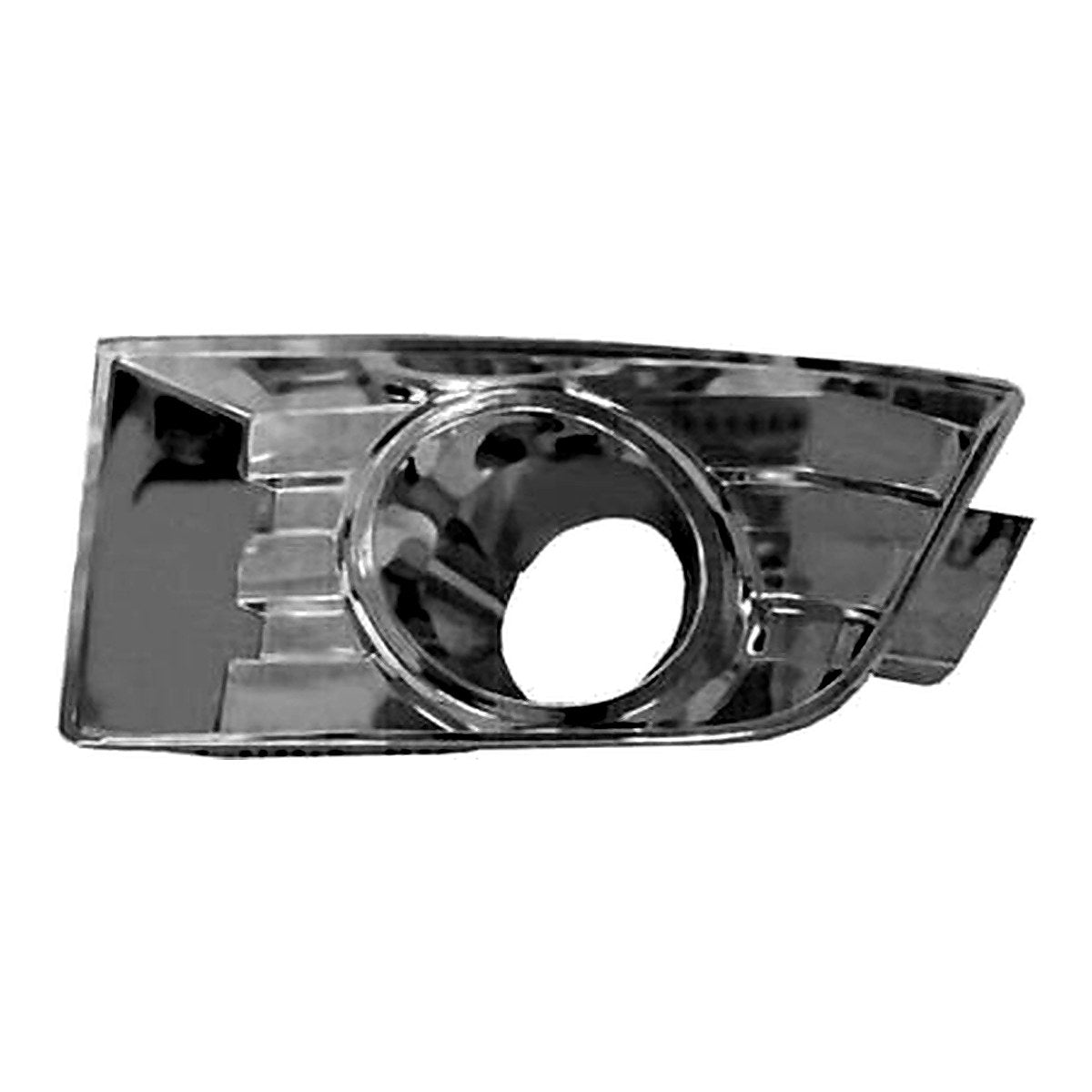 2007-2010 Ford Edge Fog Light Bezel Front Driver Side Chrome Exclude 09-10 Sport – Front View (FO1038107)