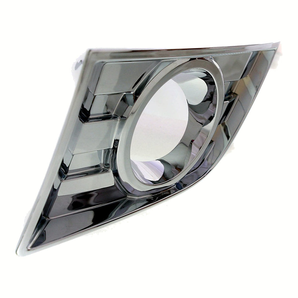 2007-2010 Ford Edge Fog Light Bezel Front Driver Side Chrome Exclude 09-10 Sport – Side View (FO1038107)