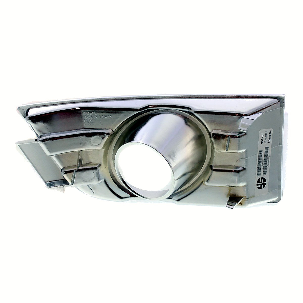 2007-2010 Ford Edge Fog Light Bezel Front Driver Side Chrome Exclude 09-10 Sport – Back View (FO1038107)