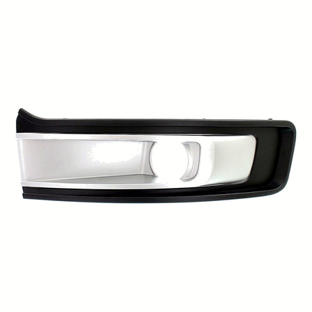 2013-2019 Ford Flex Fog Light Bezel Front Driver Side Silver Black – Front View (FO1038130)