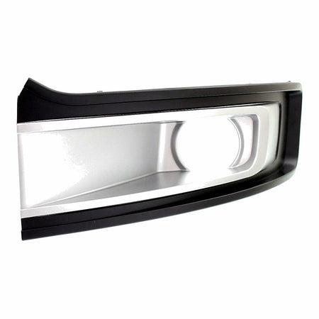 2013-2019 Ford Flex Fog Light Bezel Front Driver Side Silver Black – Side View (FO1038130)