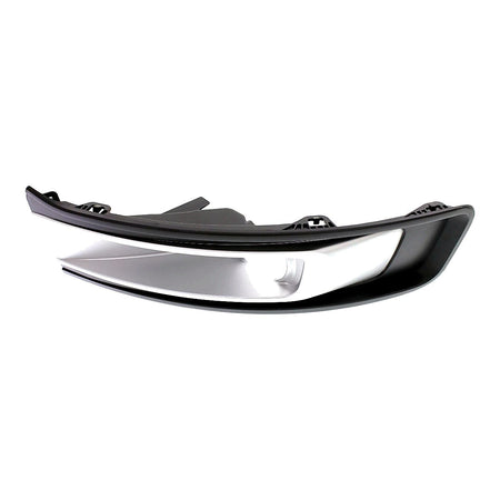 2013-2019 Ford Flex Fog Light Bezel Front Driver Side Silver Black – Side View (FO1038130)