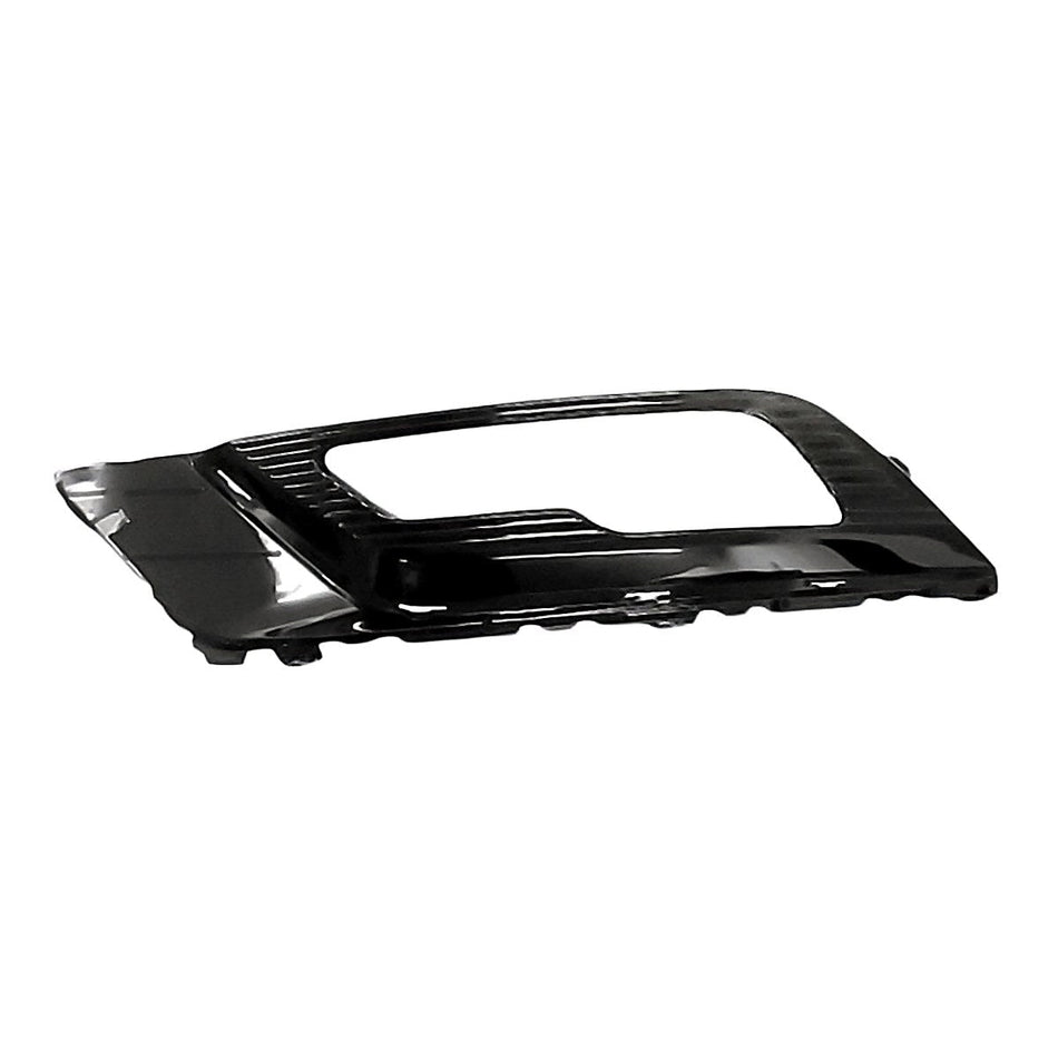 2017-2018 Ford Fusion Fog Light Bezel Front Driver Side Ptd Glossy Black Exclude Sport – Front View (FO1038168)