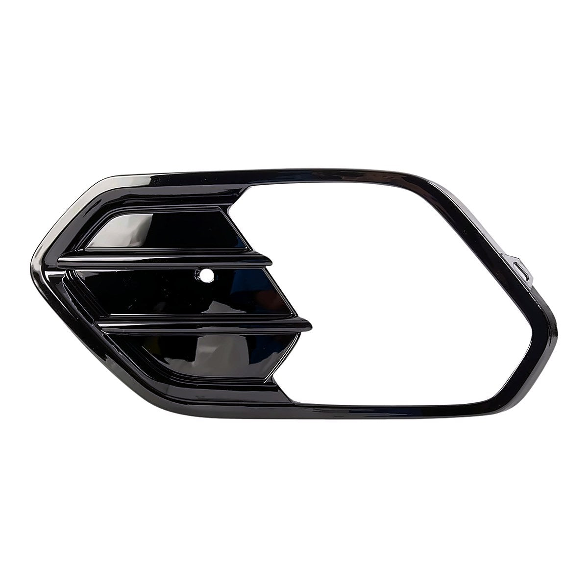 2017-2019 Ford Escape Fog Light Cover Front Driver Side Ptd Gloss Black – Front View (FO1038178)