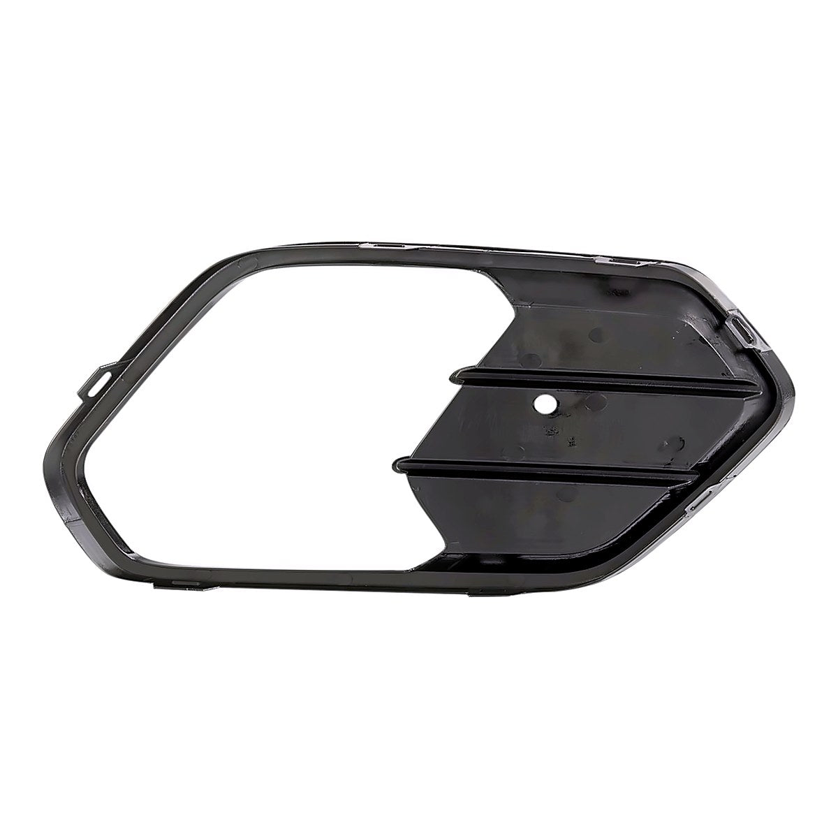 2017-2019 Ford Escape Fog Light Cover Front Driver Side Ptd Gloss Black – Back View (FO1038178)