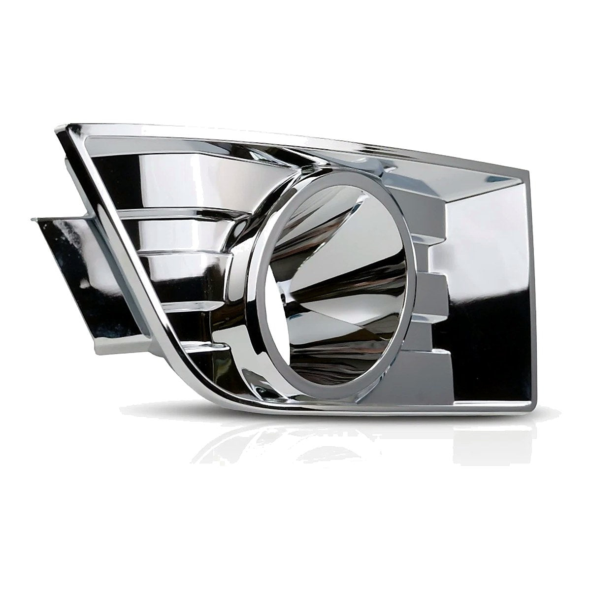 2007-2010 Ford Edge Fog Light Bezel Front Passenger Side Chrome Exclude 09-10 Sport – Side View (FO1039107)